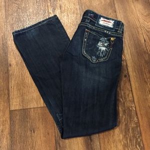 MEK Denim Capetown Bootcut 27 Dark Wash Jeans